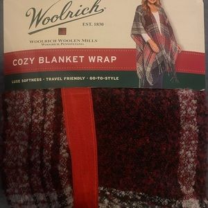 Soft cozy blanket wrap